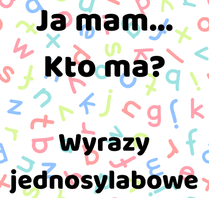 Wyrazy jednosylabowe po hiszpańsku - Gra 